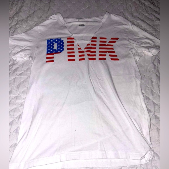 PINK Victoria's Secret Tops - VS pink T-shirt